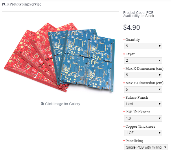 Makerfabs PCB Prototyping service